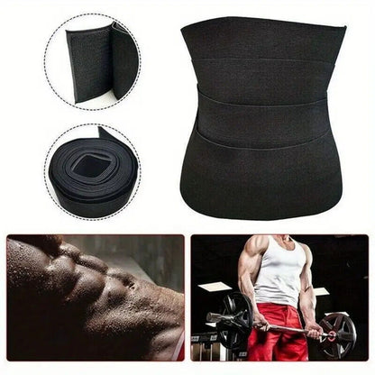 Adjustable Elastic Waist Support Wrap Belt