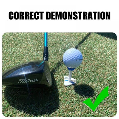 Adjustable Height Golf Tee Off with Greater Consistency & Shoot Better Scores