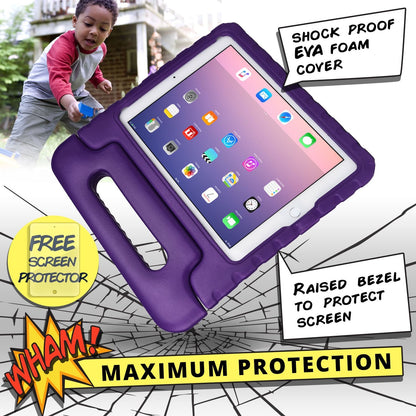 Tablet Kids Case - MINI 1/2/3/4 PINK/PURPLE-Purple-Series 1/2/3