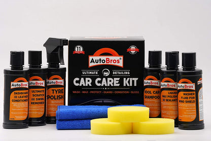 Auto Bros Car Care Kit- 11pcs