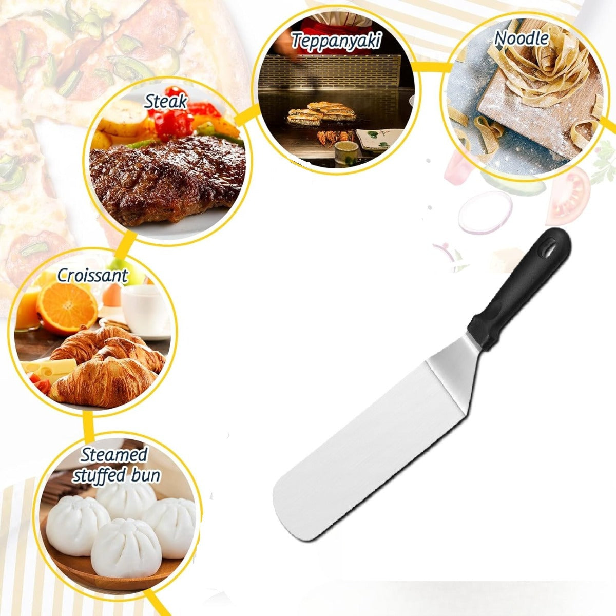 Pizza Lifter & Baker Cutter Cum Server