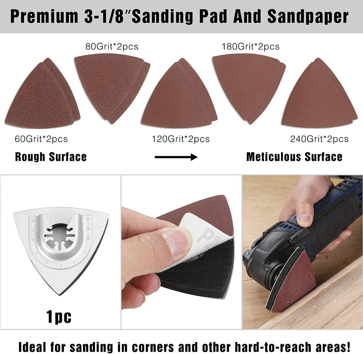 25-piece Oscillating Multitool Accessories