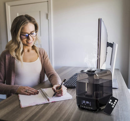 Ultrasonic Mist Air Humidifier with Remote