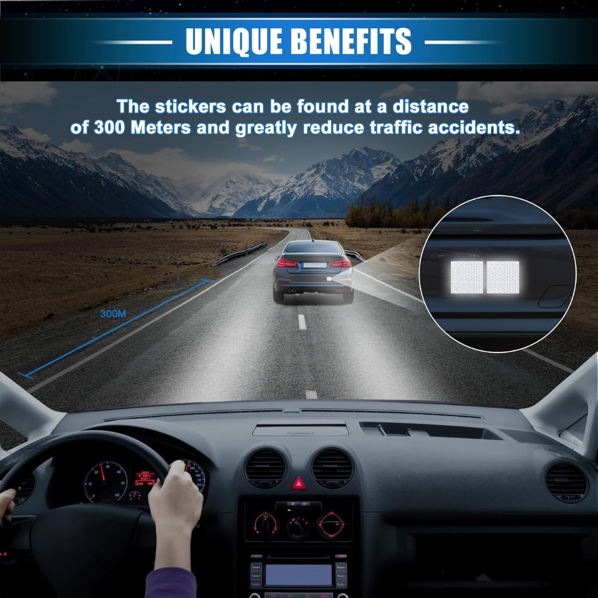 Safety Reflective Stickers for Vehicle