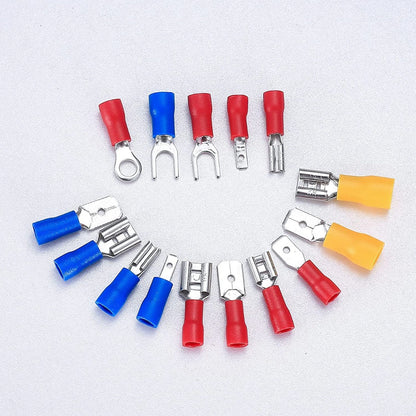 280pcs Box Assorted Spade Terminals Insulated Cable Connector