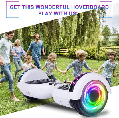6.5" Hoverboard with Bluetooth & Colorful Lights
