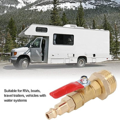 RV Water Hose Winterizing Adapter