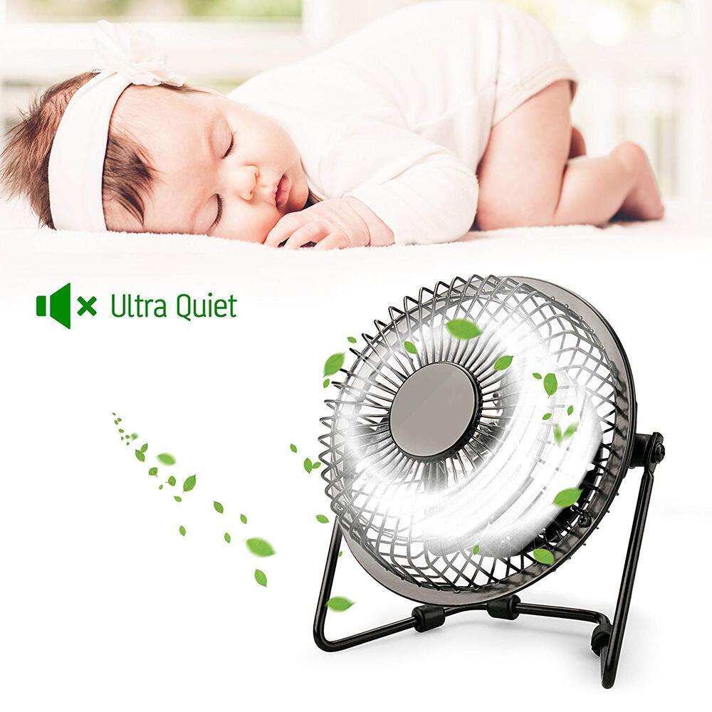 USB Mini Fan Cooling Desk -4inch
