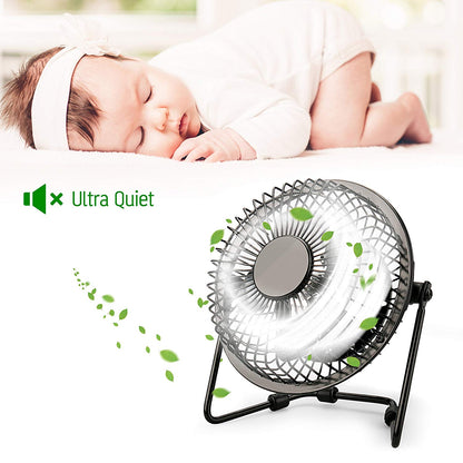 USB Mini Fan Cooling Desk -6inch