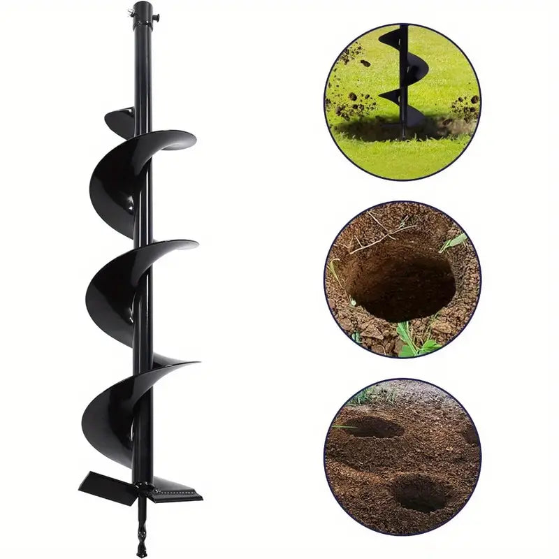 Garden Spiral Hole Drill Planter -6.6cm X 42cm