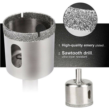 15PCS Diamond Hole Saw Drill Bit Set