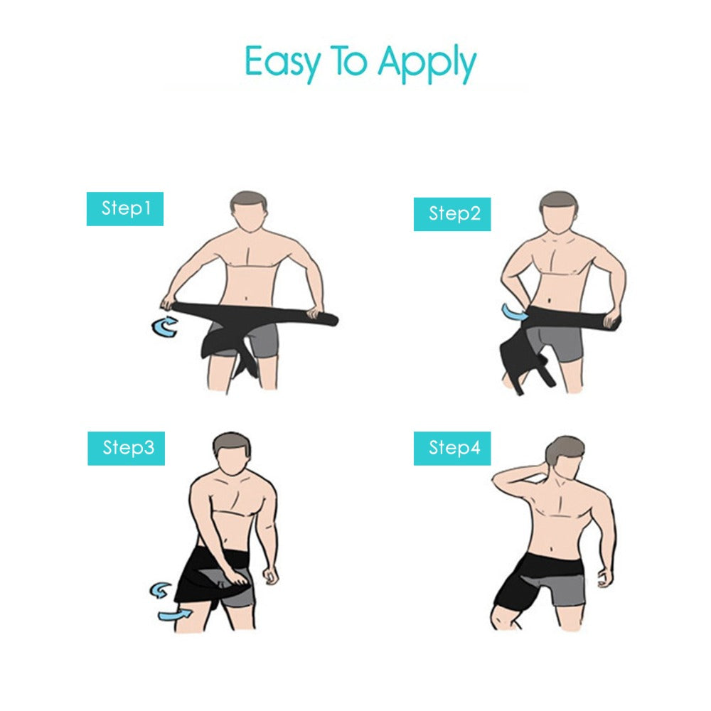 THIGH SUPPORT KNEE WRAP