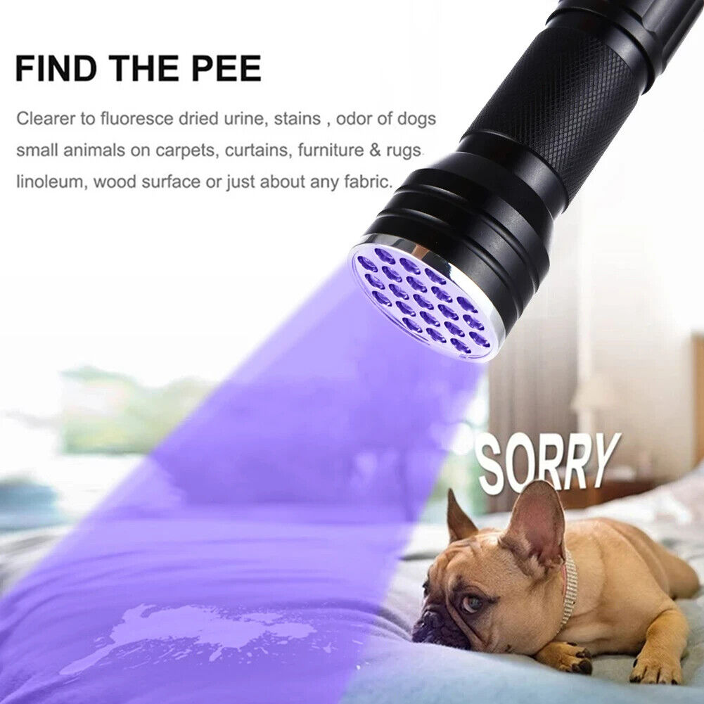 UV Torch Ultra Violet LED Flashlight