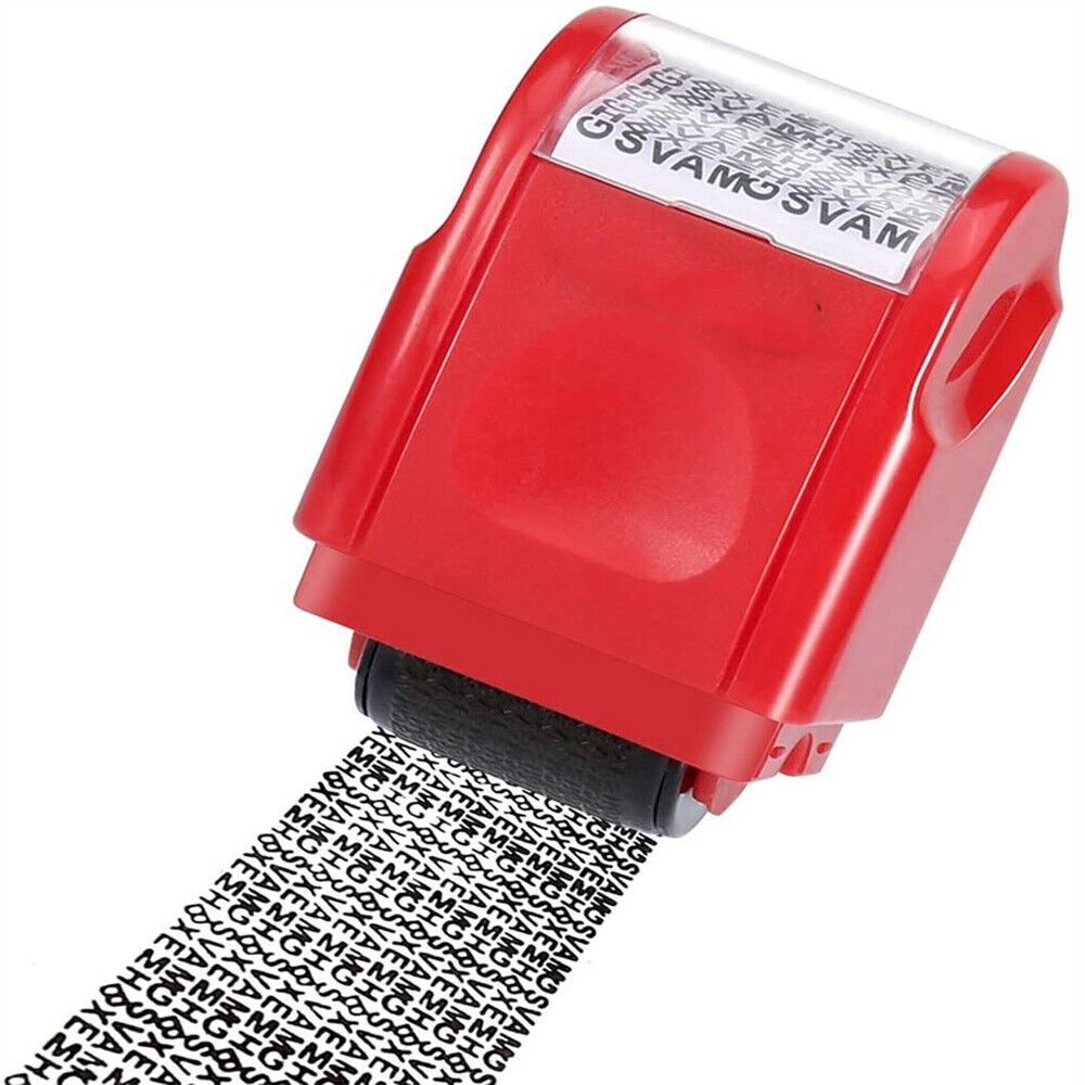 Identity Theft Protection Roller Stamp