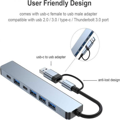 7 in 1 USB Spliter