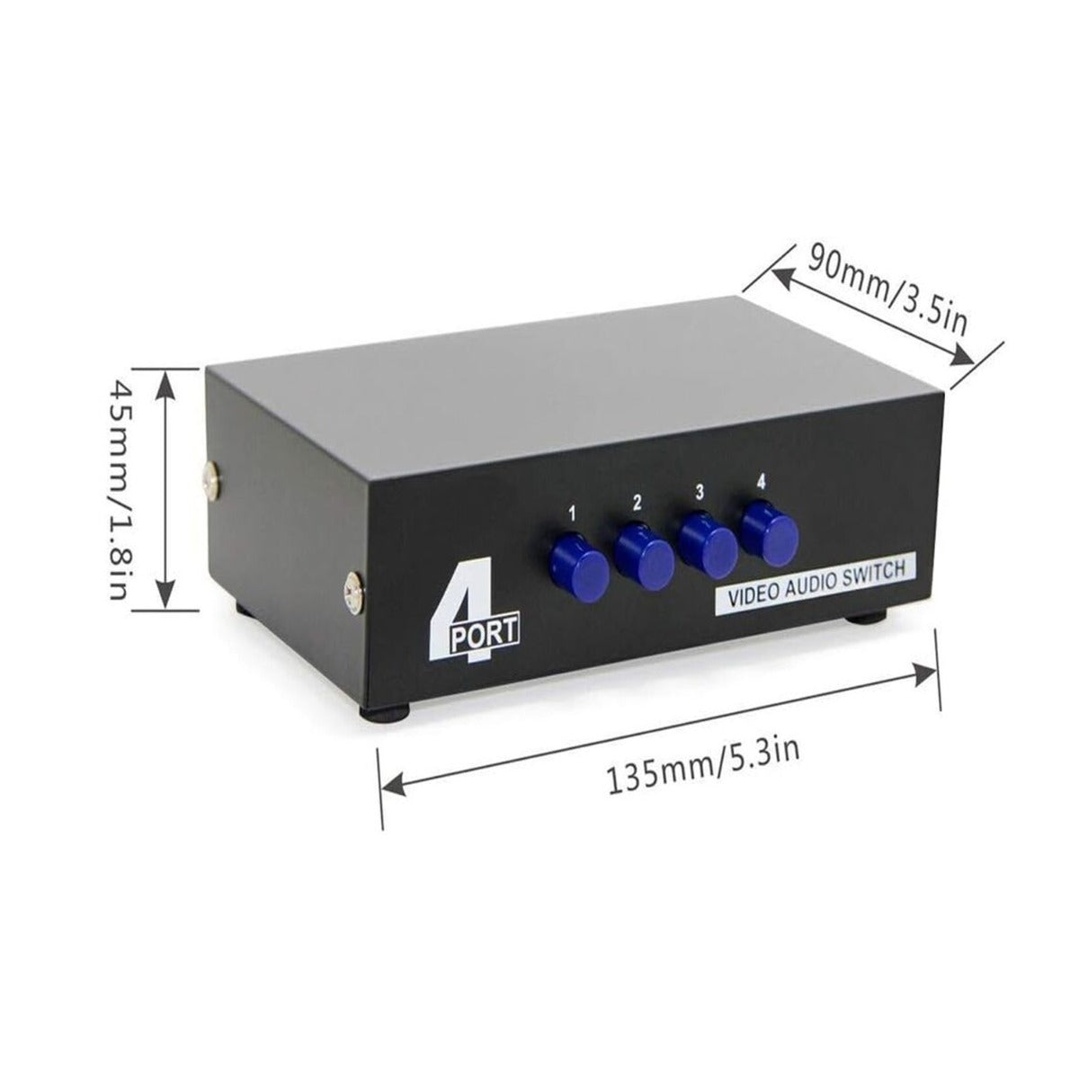 AV switcher US gauge power supply