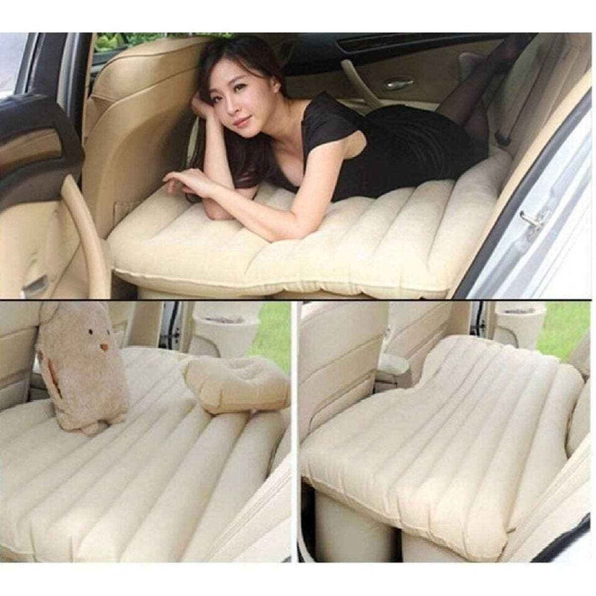 Car Inflatable Mattress - Beige
