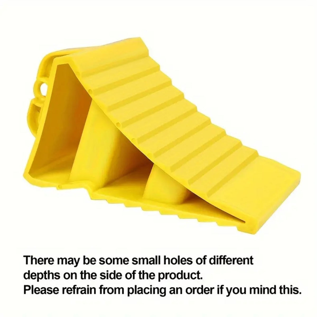 Triangle Wood Stopper For Parking - 1pcs