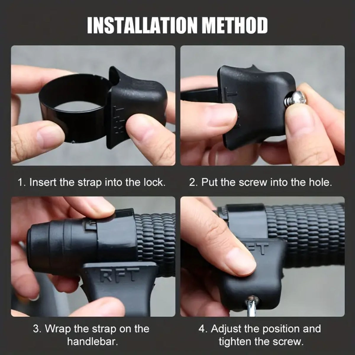 Universal Motorcycle Throlette Holder Cruise Assist Control Wrist Rest Accelerator Booster
