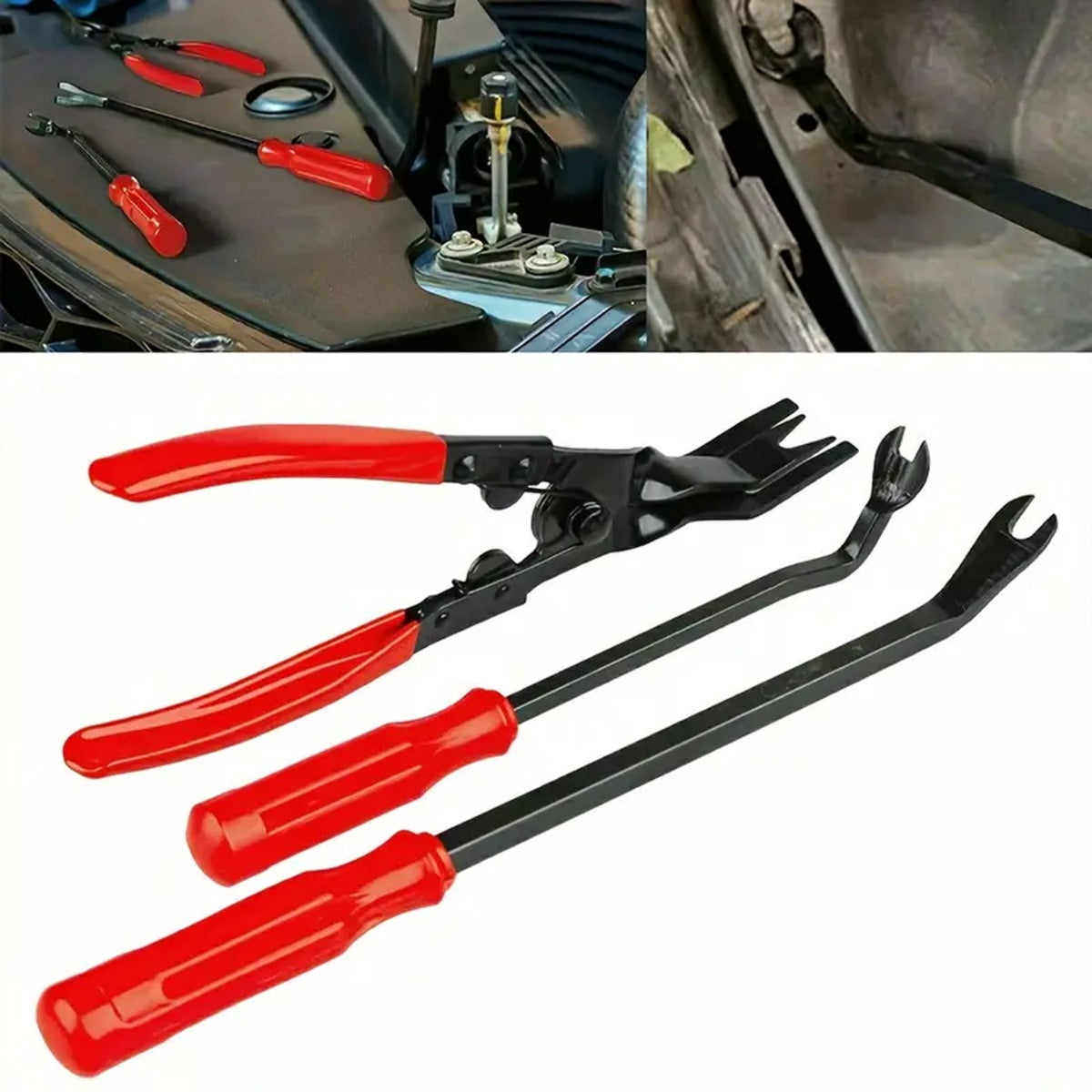 Anti-Pinch Hood Lift Lever Holder