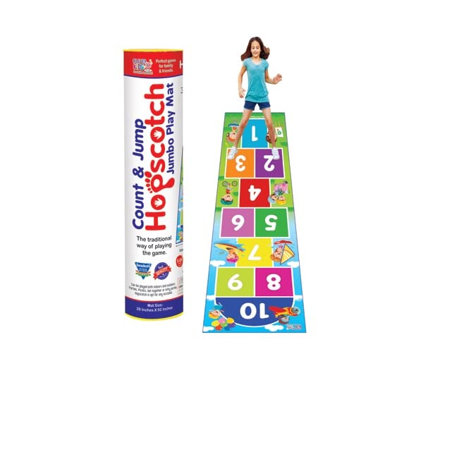 Hopscotch Count & Jump Jumbo Play Mat