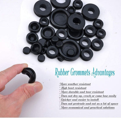 180pcs Rubber Grommet Set