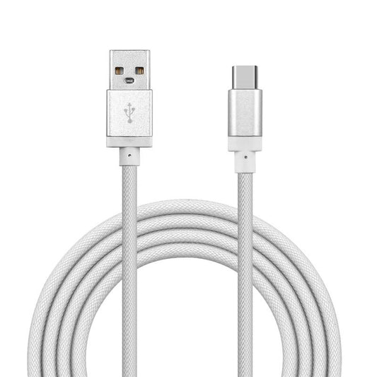Type - C Fishing Net Braid Charging Cable