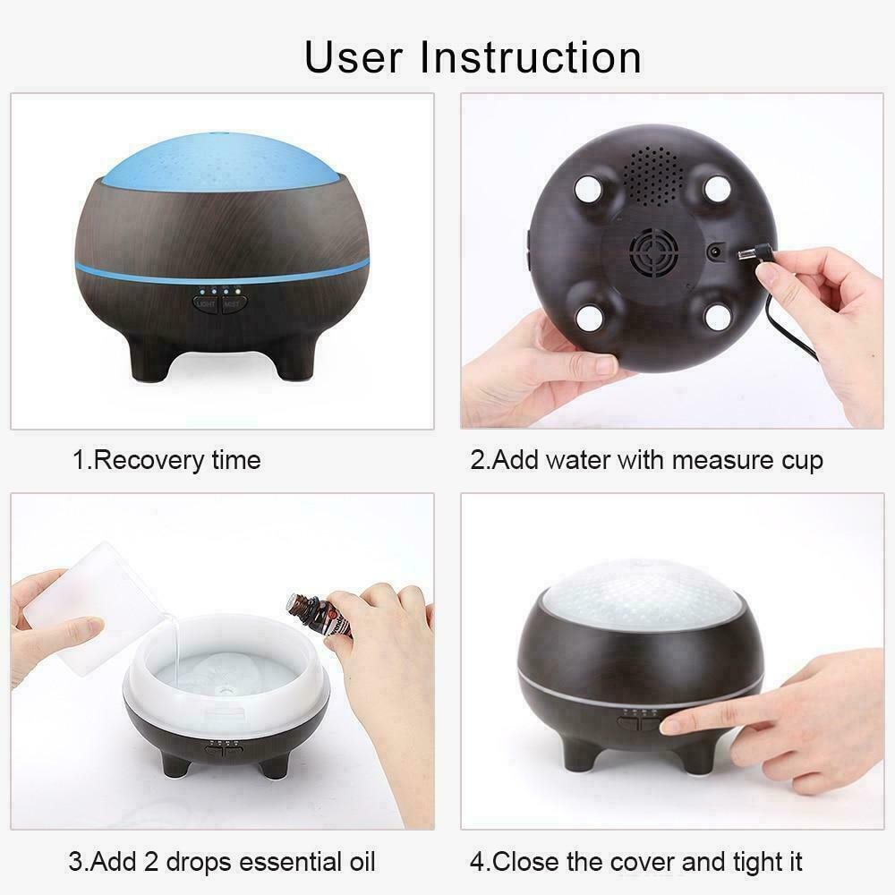 Aroma Diffuser with Bluetooth Speaker