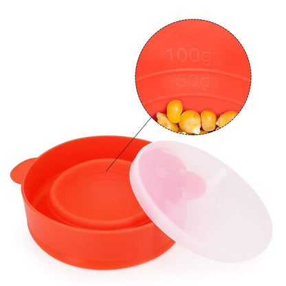 Microwaveable Silicone Popcorn Popper
