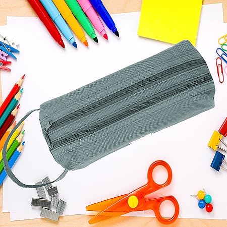 Pencil Case Pen Holder With Zipper Multi-purpose Bag