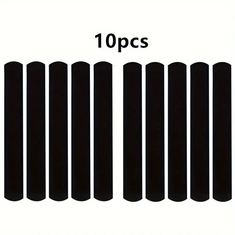 10pcs Hat Sweat Sticker, Hat Cap Absorbent Sweat Pad, Sweat Liner Shirt Collar Pads