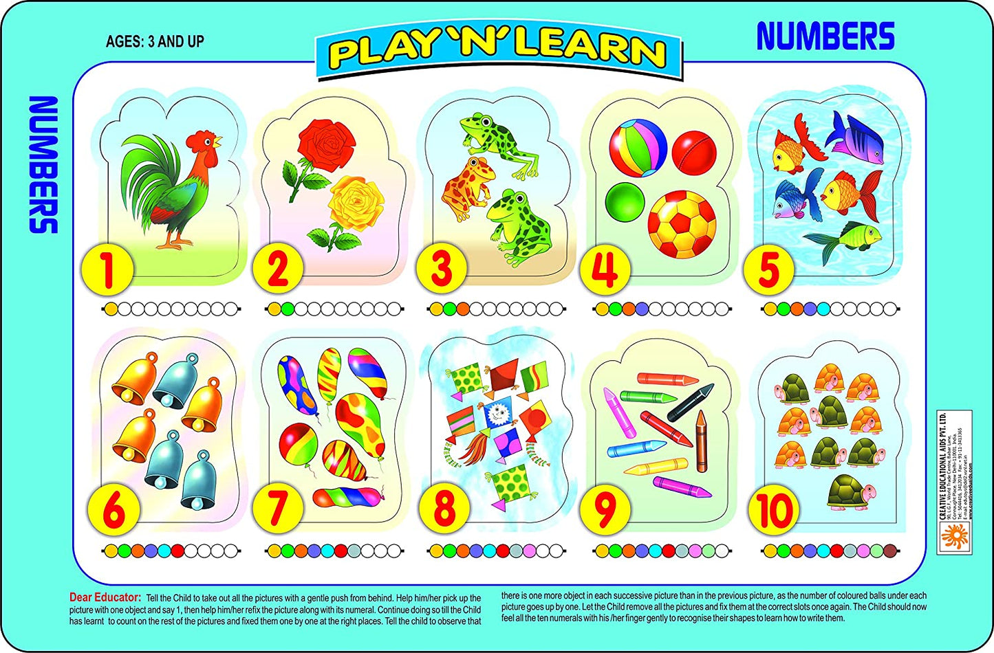 Play ‘N’ Learn – Numbers & Alphabet (Capital)