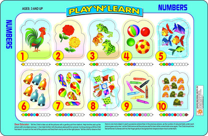 Play ‘N’ Learn – Numbers & Alphabet (Capital)