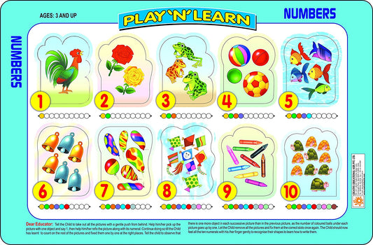 Play ‘N’ Learn – Numbers & Alphabet (Capital)