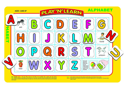 Play ‘N’ Learn – Numbers & Alphabet (Capital)