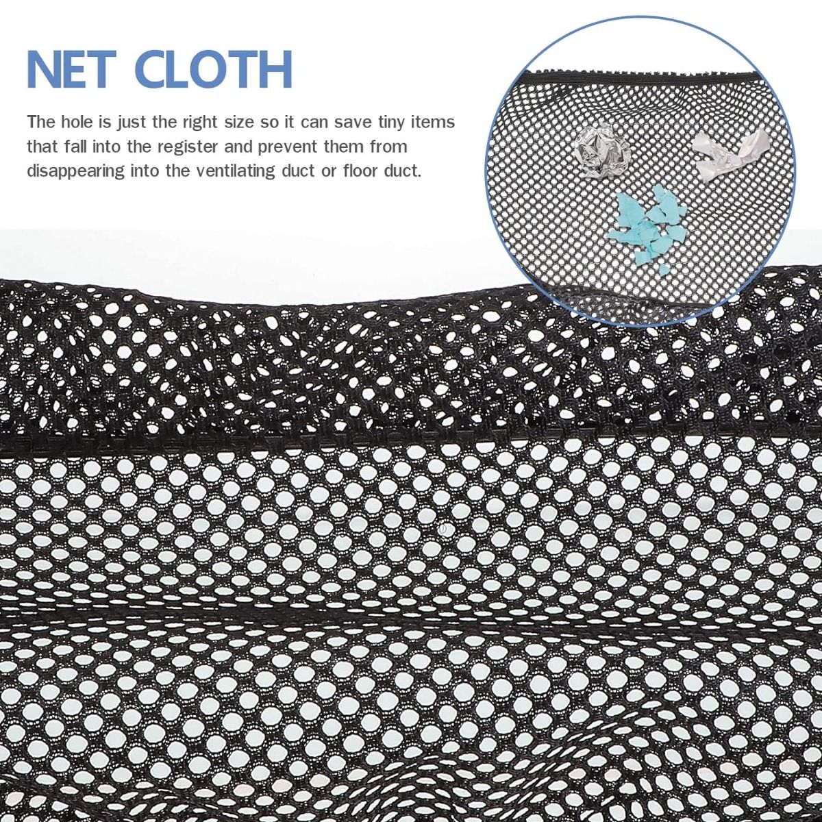 2 Pcs Floor Register Vent Cover Filter Net