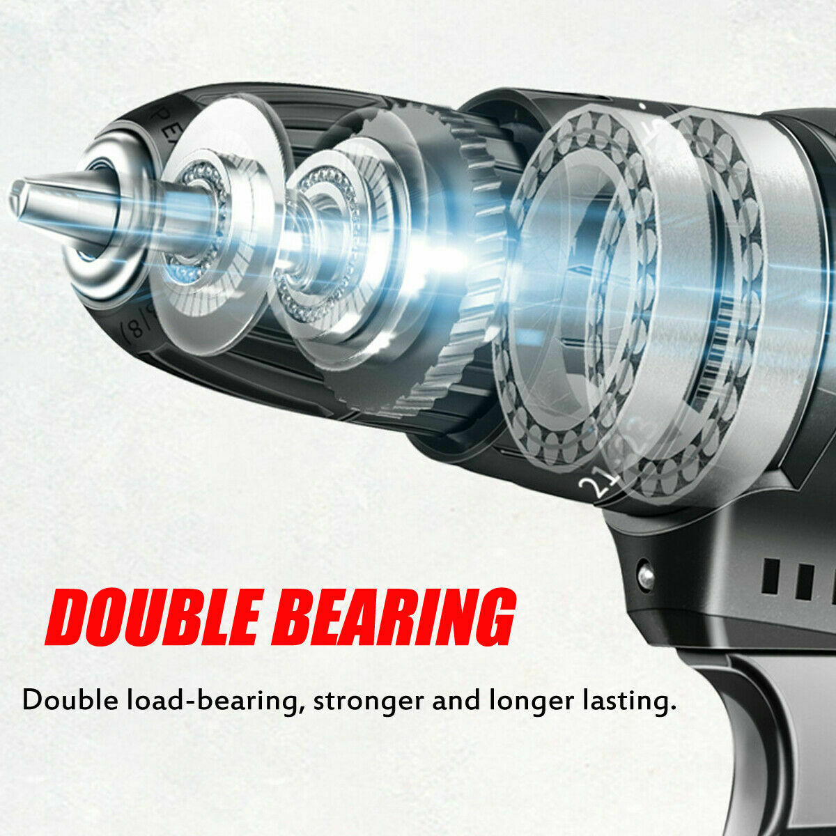 98V Cordless Drill Impact Driver