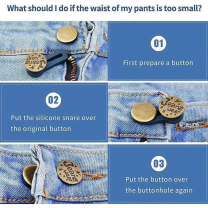Jeans Waist Extender Button