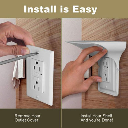 1pc Outlet Shelf Wall Holder 150G