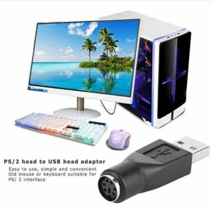 PS/2 Female to USB 2.0 Male