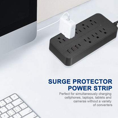 USB Surge Protector Power Strip