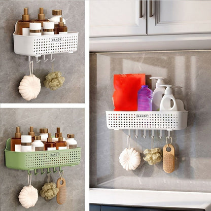 1pcs Toilet Wall Storage Rack