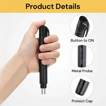 Auto Brake Diagnostic Testing Tool For DOT3/4 Brake Fluid