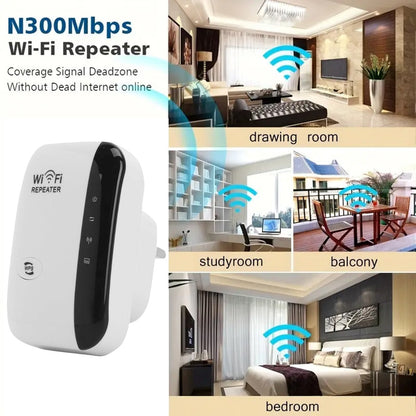 2.4G WiFi Range Extender 300Mbps Wireless Repeater
