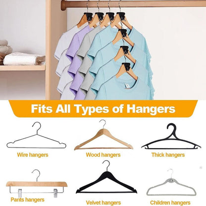 18PCS Clothes Hanger Connector Hooks