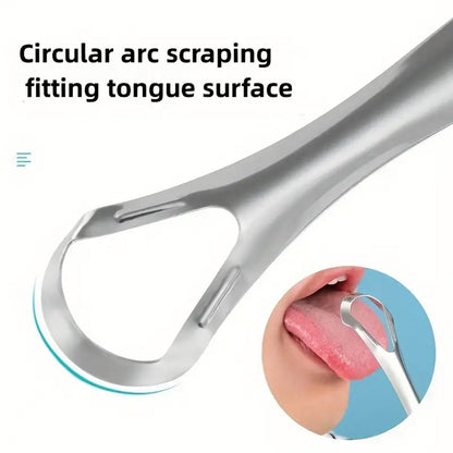 Stainless Steel Tongue Scraper Cleaner
