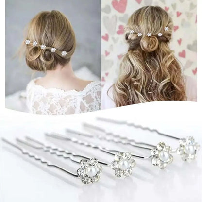 20pcs Elegant Bridal Hair Pins with Pearls