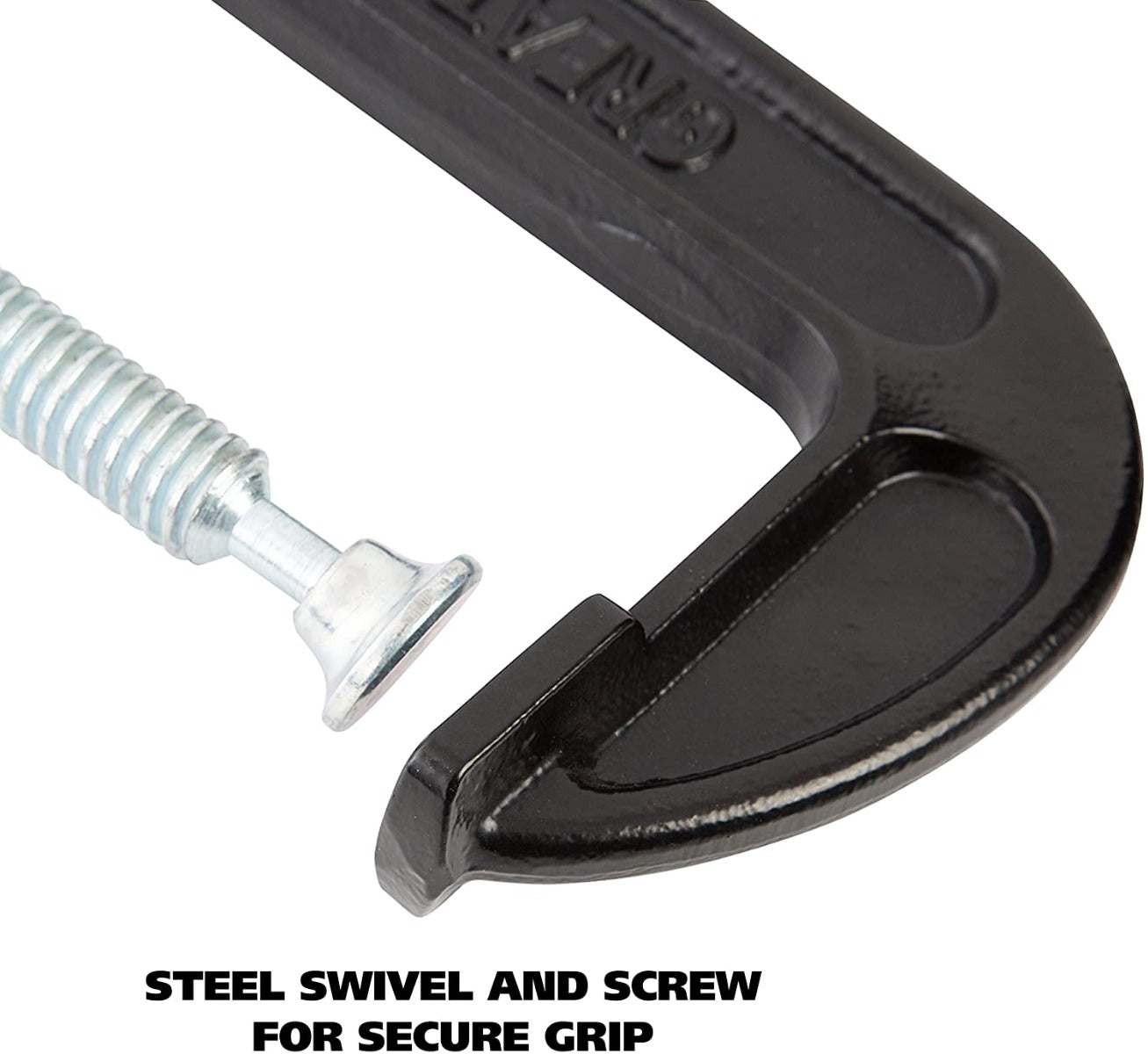 Malleable Iron Hand Grip C Clamp