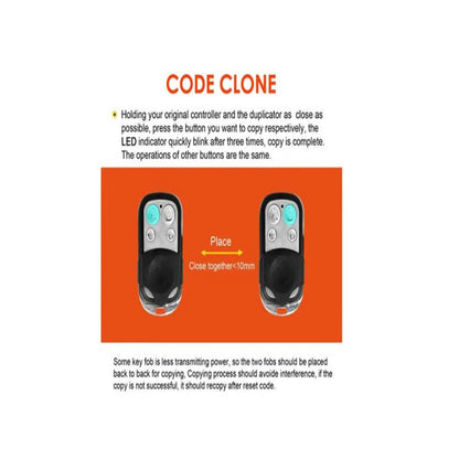433mhz Universal Garage remote control