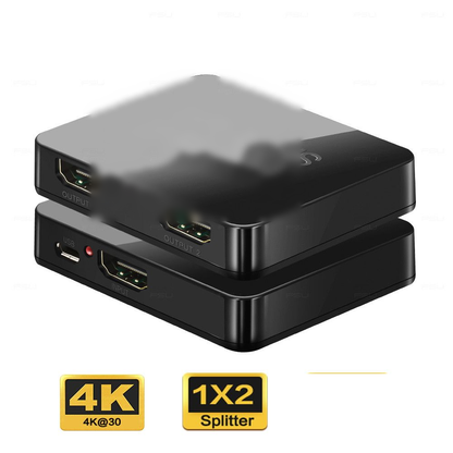 4K 3D HDTV Splitter 1 Input 2 Output